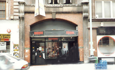 Old Marquee Club on Wardour Street